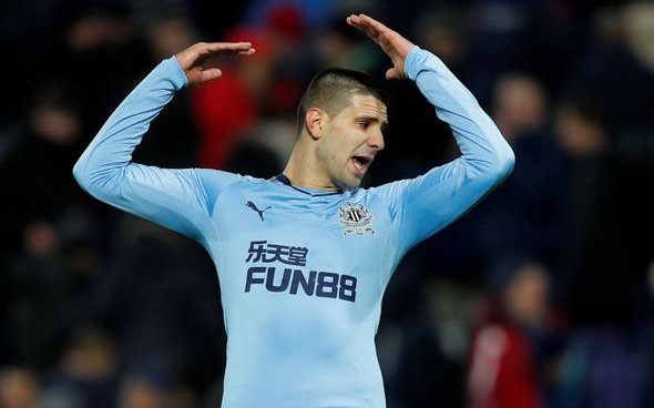 Image for Anderlecht agree deal for Newcastle striker Mitrovic