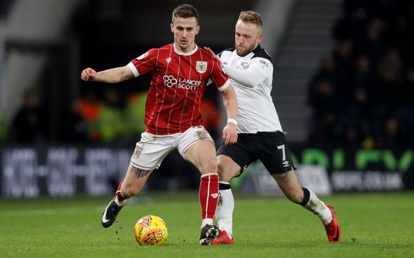 Image for Aston Villa discuss personal terms with Bristol City flyer Joe Bryan