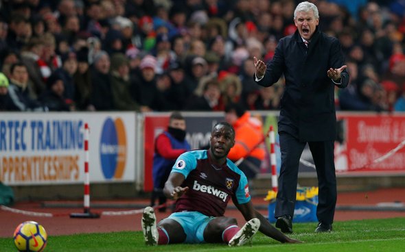 Image for West Ham willing to sell ‘unfit’ Antonio for £20m