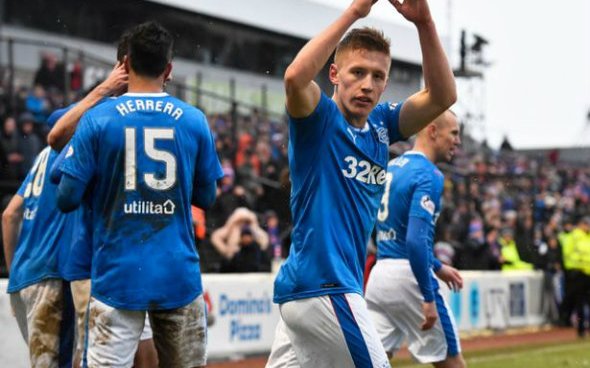 Image for Rangers fans react to Greg Docherty display for Shrewsbury