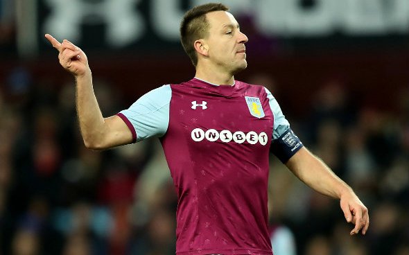 Image for Aston Villa defender John Terry wanted by Derby County