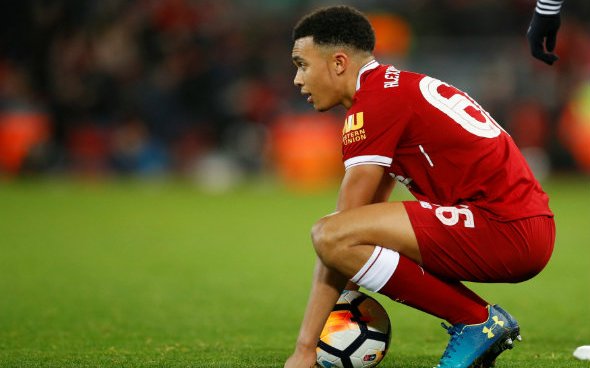 Image for Alexander-Arnold trains with senior England squad