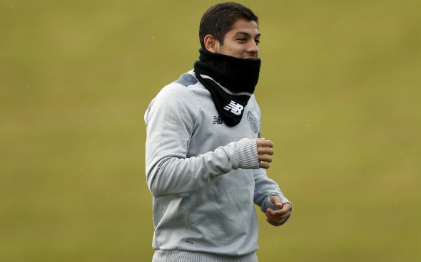 Image for Cristian Gamboa hints he could remain at Celtic