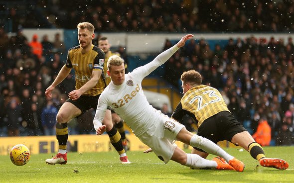 Image for Alioski and Dallas under pressure as Leeds close in on Harrison