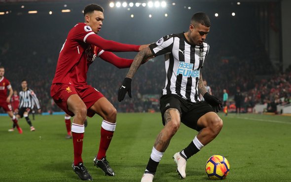 Image for Clayton: Newcastle to sign Kenedy this week