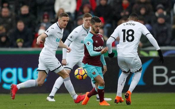 Image for Lanzini ruled out of Southampton clash