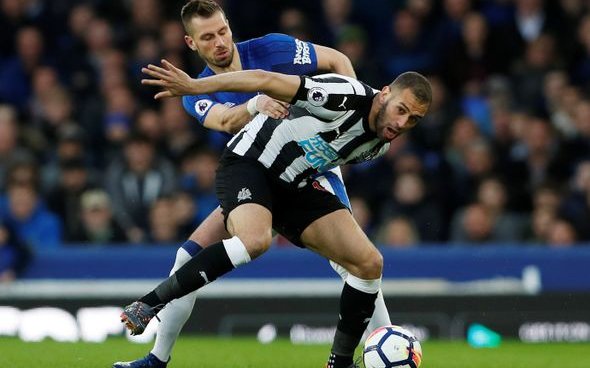 Image for Newcastle fans divided on Slimani