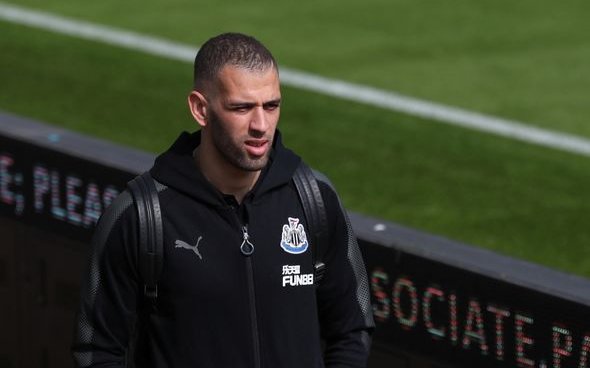 Image for Newcastle fans rave about Slimani