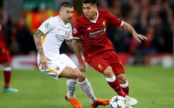 Image for Liverpool fans wowed by selfless Firmino performance