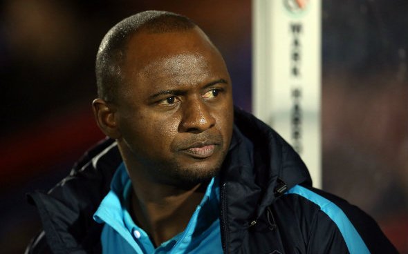 Image for Exclusive: Pundit critical of new Crystal Palace boss Patrick Vieira’s style of play