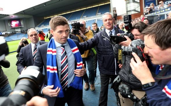 Image for Gerrard demands development at Rangers training ground