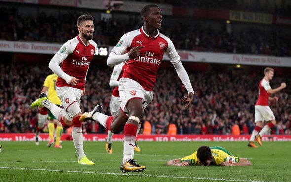 Image for Arsenal forward Nketiah tipped to join Rangers