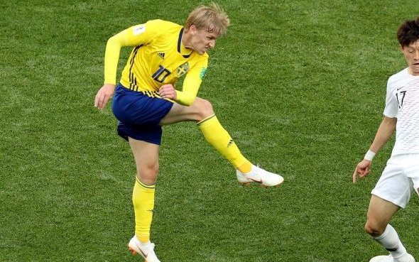 Image for Everton making mistake with Forsberg swoop