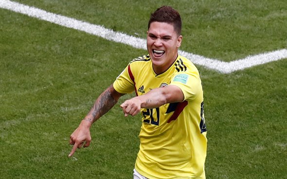 Image for Tottenham in hunt to sign Colombia star Quintero