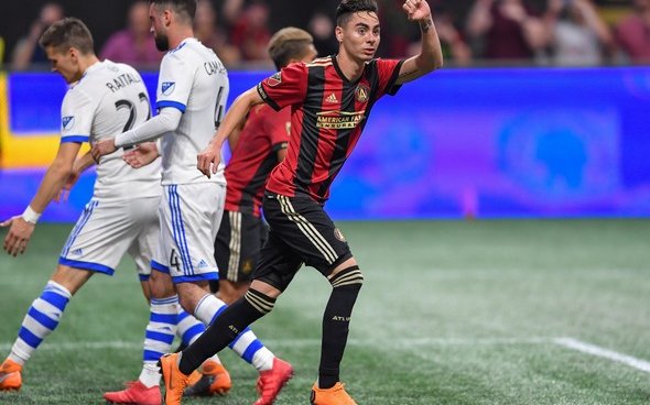 Image for West Ham set to sign Almiron for £25.7m