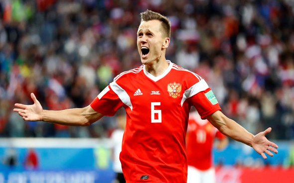 Image for Everton fans react to reported hunt for Russia star Cheryshev