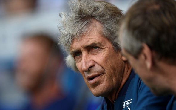 Image for West Ham transfer business far from dead as Pellegrini discusses squad size