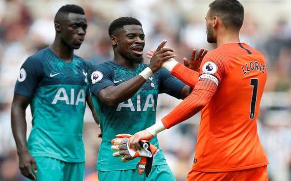 Image for Serge Aurier missing as Spurs fly out?