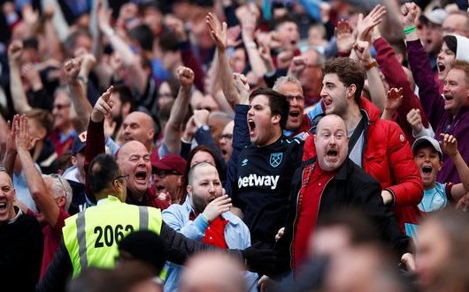 Image for West Ham fans react to Collison exit
