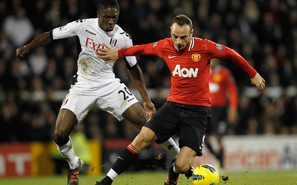 Image for Berbatov reveals he supported Newcastle as a child