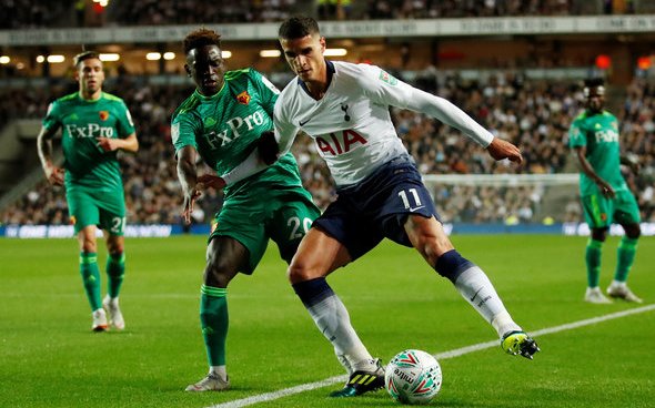 Image for Tottenham fans praise Lamela for Palace display