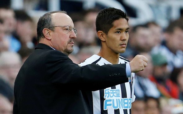 Image for Newcastle fans want Muto to start v Man United