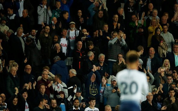 Image for Tottenham fans react to first stadium test event