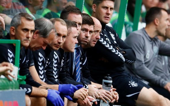 Image for Gerrard: McAllister will be missing from Rangers dugout v Celtic