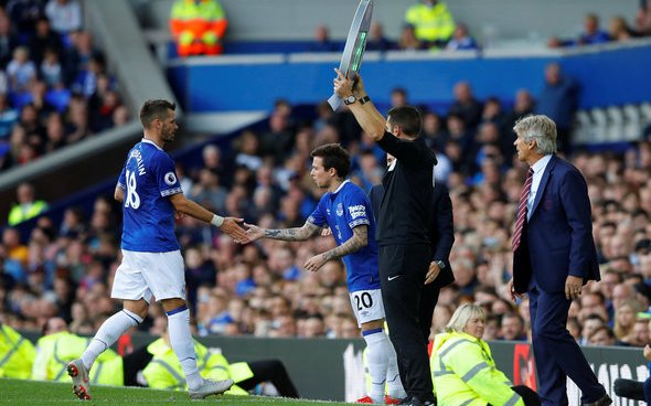 Image for Everton fans react to Bernard display v Crystal Palace
