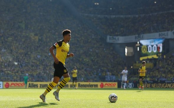 Image for Man United fans want Sancho