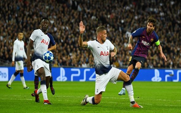 Image for Alderweireld to be scouted by Juventus chief