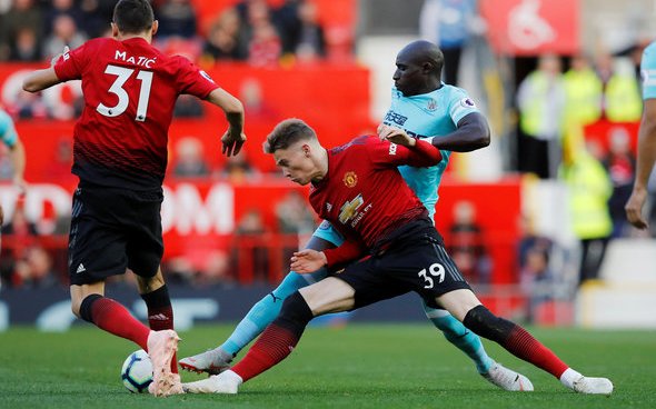 Image for Crystal Palace: Journalist claims Eagles could look at McTominay