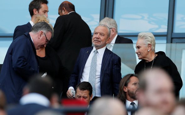 Image for Alan Sugar wasn’t the referee’s fan on Sunday