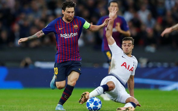 Image for Tottenham fans want Messi in exchange for Llorente
