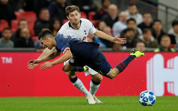 Image for Tottenham Hotspur: Fans react to claims about Ben Davies
