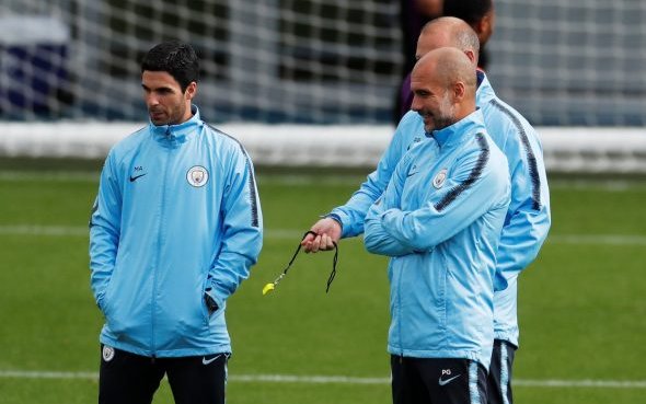 Image for Manchester City: Pep Guardiola confirms Mikel Arteta is staying put