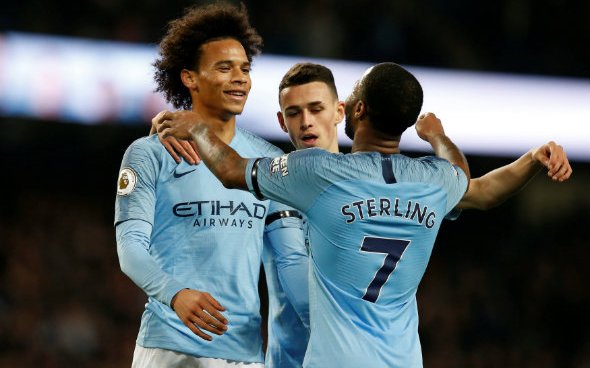 Image for Man City: Supporters have aired their delight that Leroy Sane is returning to full fitness