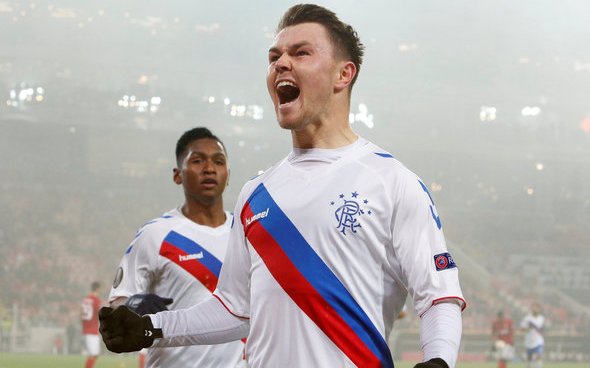 Image for Rangers fans go wild for Middleton v Motherwell