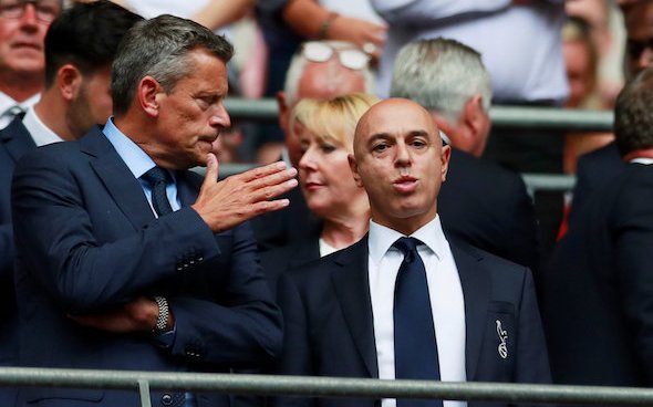 Image for Tottenham Hotspur: Fans slam Levy claims