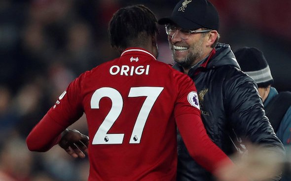Image for Liverpool: Divock Origi receives 6/10 rating from Ian Doyle after being barely involved in the game