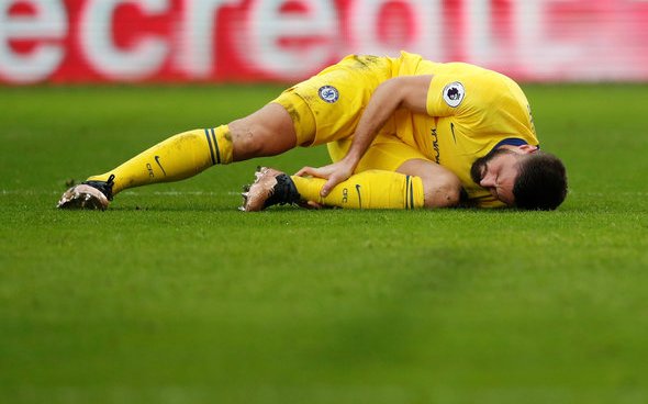 Image for Chelsea fans in awe of Giroud