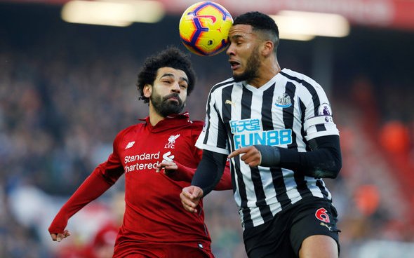 Image for Newcastle fans slam Lascelles in loss v Liverpool