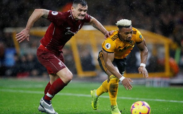 Image for Rival fans slaughter Traore in Wolves clash v Liverpool