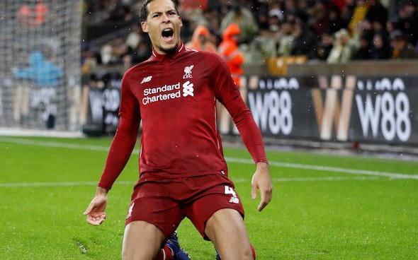 Image for Liverpool: Theo Squires claims Virgil Van Dijk’s return will give the team ‘extra 10%’