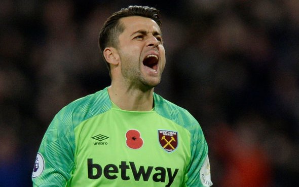 Image for West Ham United: Supporters react to club’s footage of Lukasz Fabianski
