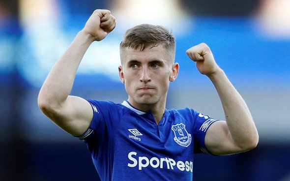 Image for Everton: Fans gush over footage of Jonjoe Kenny on Twitter