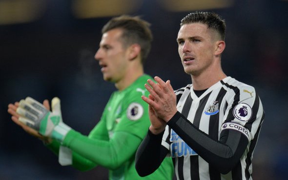 Image for Newcastle United: Many fans slam Ciaran Clark for Palace performance