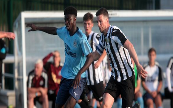 Image for Sangare has been training with Newcastle first team