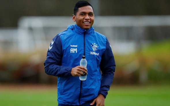 Image for Morelos happy to be at Rangers as he speaks of summer plans