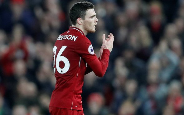 Image for Liverpool: Andy Robertson reveals that he would ‘bite your hand off’ to retire at Anfield